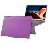 mCover Étui uniquement compatible avec Lenovo ThinkPad X1 2 en 1 (Yoga) Gen 9/10 Series 2024 ~ 2025 14" (ne fonctionne pas avec d'autres modèles Lenovo) - Violet