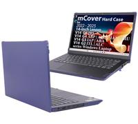mCover Étui uniquement compatible avec Lenovo V14 G2/G3/G4/G5 2021-2025 14" (avec charnière à 180°, ne convient pas aux autres modèles Lenovo) - Bleu