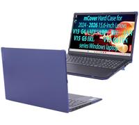 mCover Étui uniquement compatible avec Lenovo V15 G4/G5/G6 2024-2026 15,6" (avec charnière à 180°, ne convient pas aux autres modèles Lenovo) - Bleu