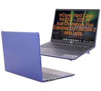 mCover Étui uniquement compatible avec les ordinateurs portables Acer Chromebook Plus Enterprise 514 CBE594-3 Series 2025 ou plus récents (ne convient pas aux autres modèles Acer - Bleu
