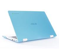 mCover Étui uniquement compatible avec les ordinateurs portables ASUS Chromebook CX1 (CX1400) Series 2021 ~ 2022 14" (ne convient pas aux autres modèles ASUS) - Aqua