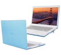 mCover Étui Uniquement Compatible avec Les Ordinateurs Portables ASUS Chromebook Plus Enterprise CX34 (CX3402) 2023~2024 14" (ne Convient Pas aux Autres modèles ASUS) - Aqua