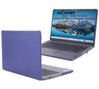 mCover Étui uniquement compatible avec les ordinateurs portables Lenovo IP Slim 3 Chrome 14IAN8 Chromebook 2023-2025 14" (ne convient pas aux autres modèles Lenovo) (bleu)