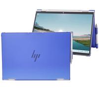 mCover Étui Uniquement Compatible avec Ordinateur Portable Windows 2 en 1 HP Elite x360 1040 G11 2024~2025 14" (ne Convient Pas aux Autres modèles HP) - Bleu