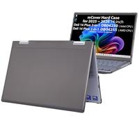 mCover Étui uniquement compatible avec ordinateur portable Windows Dell 14 Plus 2 en 1 DB04250/DB04255 14" 2025-2026 (ne convient pas aux autres modèles Dell) - Noir