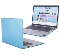 mCover Housse uniquement compatible pour 13,3" Dell Pro 13 Plus PB13250 PB13255 2025-2026 en coque ou 2-en-1 PC Windows (ne convient pas pour tout autre modèle Dell) - Aqua