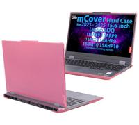 mCover Housse uniquement compatible pour ordinateurs Windows Lenovo LOQ 15IAX9 15ARP9 15IRX9 15AHP9 15IRX10 15AHP10 série 2023-2025 15,6" (NON pour d'autres modèles Lenovo) - Rose