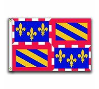 MCPACE Bourgogne Les Drapeaux Banner 3x5ft-90x150cm 100% Polyester,Utilisé à l'intérieur et à l'extérieur