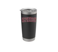 Mcpherson Kansas Souvenir College Style Rouge Gobelet isotherme en acier inoxydable double paroi