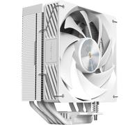 MCPU-X5,CPU Heatsink 280W TDP,5x New Generation HCT Heatpipes,120mm Extreme-Silent PWM SI Fan,Hyper-Balanced Copper Core,Universal Compatibility,White