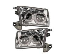 MCQNDS 1 Paire De Phares De Voiture À LED Pour Toyota Pour Hilux Pour Surf KZN185 1996 1997 1998 1999 2000(Blanc)