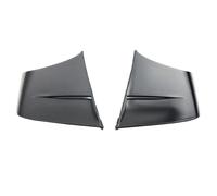 MCQNDS Ailerons Universels pour Moto Ailerons Latéraux Aérodynamiques pour Moto Kit D'ailerons Aérodynamiques pour Moto Ailerons Latéraux Modifiés pour Moto Kits de carénage Moto(Glossy Black)