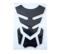 MCQNDS Autocollant Réservoir Moto Autocollant 3D pour Moto Protection De Réservoir D'essence pour B&MW(Argent)