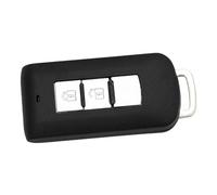 MCQNDS Boitier de clé Coque Coque De Clé De Voiture À 2 Boutons, pour Mitsubishi, pour Lancer, pour Outlander ASX 2008 - 2018 Boitier Clé Voiture avec