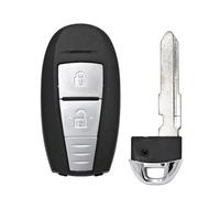MCQNDS Boitier de clé Coque Coque de clé de Voiture à 2 Boutons TS008 / TS007, pour Suzuki, pour Swift SX4, pour Vitara 2010 - 2015 2016 Boitier Clé Voiture avec