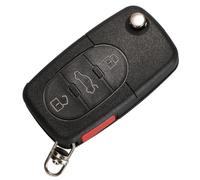 MCQNDS Boitier de clé Coque pour P&assat pour Jetta pour Beetle pour Golf 1998-2001 1PCS Flip Car Key Shell Case CR2032 Boitier Clé Voiture avec