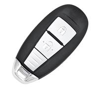 MCQNDS Boitier de clé Coque pour Suzuki SX4 pour Swift pour s-Cross pour Vitara 2 Boutons Etui clés Coque Boitier Clé Voiture avec