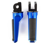 MCQNDS Cale Pied Moto pour CB600F pour Hornet 2002-2015 CB1000R 2008-2016 CBF1000 2006-2011 Repose-Pieds De Moto Pédale De Pilote Avant Pièces modifiées(Bleu)