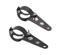 MCQNDS Feu Fourche Avant LED Motos Clignotant 12V 60W Pour Grom MSX125 2013 2014 2015 2016 Ensemble De Phare(Mount bracket)