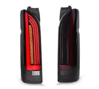 MCQNDS Feux Arrières Auto Pour Toyota Pour Hiace 2005 2006 2007 2008 2009 2010 2011 2012 2013-2018 LED Feu Arrière Clignotant Feu Stop Feu Arrière