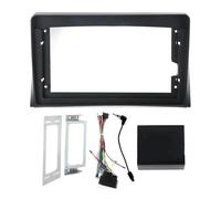 MCQNDS Kit De Garniture De Tableau De Bord avec Cadre DVD Et Audio De 9 Pouces pour VW pour M&ultivan T5 2003-2015 Cadre Façade D'autoradio