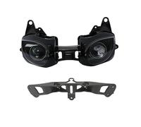 MCQNDS Moto Housse Protection Hare Phare Avant Pour Moto Pour Ninja ZX-6R 2007-2008(With Bracket)