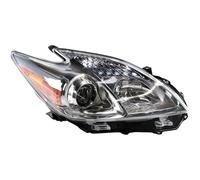 MCQNDS Phare Avant Gauche Droit Pour Pare-chocs Phare De Conduite Clignotant Pour Toyota Pour Prius ZVW30 2012 2013 2014 2015(1PCS right side,Jaune)