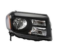 MCQNDS Phares De Voiture Avec Boîtier Chromé Phares Sans Lampes Pour Pilot 2012 2013 2014 2015(côté droit)