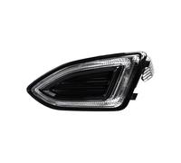 MCQNDS Pour Ford Pour Edge 2015-2018 LED Feu Antibrouillard Version US DRL Feux Antibrouillard Cadre De Couverture Grille Feux De Jour Feux De Jour (Only Left)
