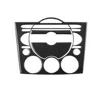 MCQNDS pour Mazda RX8 RX-8 SE3P JM1FE 2004 2005 2006 2007 2008 Panneau Commande Climatisation L'autoradio Garniture Cadre Autocollant en Fibre Carbone Cadre Façade D'autoradio