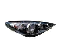 MCQNDS pour Peugeot 207 Ensemble De Phares Avant Gauche Et Droit De Voiture Ensemble Phares(Black Left)