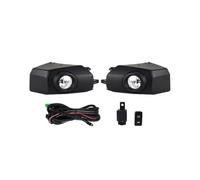 MCQNDS Pour Toyota FJ Pour Cruiser 2007-2017 1 Jeu D'ampoules Pour Pare-chocs Avant De Voiture DRL Feux De Jour Feux De Brouillard Feux Conduite (1 set black)