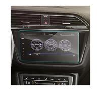MCQNDS pour VW pour T&IGUAN SEL 2021 2022 Film Protection D'écran en Verre Trempé Système D'infodivertissement Et Contrôle Central Film Protecteur Navigation(9.2 inch)