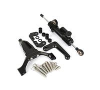 MCQNDS Support Montage D'amortisseur Stabilisateur Direction Pour MT09 | MT-09 SP 2024 2025(Black 1 set 1)
