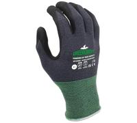MCR Safety ECO GREENKNIGHT Gants de protection tricotés/Taille 08/1 paire/Gants de travail Gants de montage/En fibre rPET 15 GG/Adhérence parfaite à la main/Respectueux de l'environnement