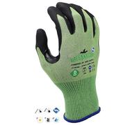 MCR Safety GREENKNIGHT Gants anti-coupures de qualité supérieure/Taille 10/1 paire/Haute protection contre les coupures D/Compatible avec écran tactile/Gants de travail Gants de montage /
