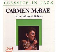 Mcrae,Carmen - Recorded Live at Bubba's (UK Import)
