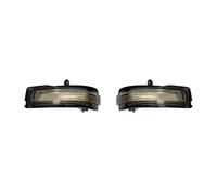 Mcrnwbip Clignotant de rétroviseur Pour Dodge Pour Ram 1500 2019 2020 2021 2022 2023 2024 Lampe De Rétroviseur Arrière 68402097AA 68402096AA Indicateur de Miroir Dynamiques(Black a pair)