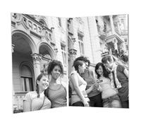 MCS 5x7 pouces Bent Cadre d'image acrylique double vertical (32507)