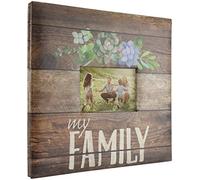 MCS Album de scrapbooking extensible 10 pages 30,5 x 30,5 / 34,3 x 31,8 cm Blanc