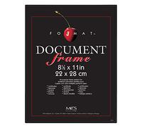 MCS Black Format Frame - 8.5x11 (40957), Noir, Pack of 1