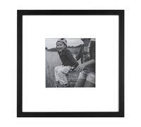 MCS Cadre de collage East Village 30,5 x 30,5 cm avec ouverture de tapis de 15,2 x 15,2 cm, noir 29018