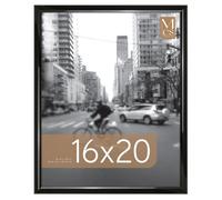 MCS Trendsetter Large Cadre pour Affiche 40,6 x 50,8 cm, Noir Brillant, Orientation Verticale et Horizontale - pour Photos, Affiches et Impressions d'art