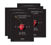 MCS Lot de 6 cadres format 20,3 x 25,4 cm, noir
