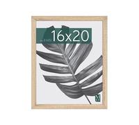MCS Studio Gallery 41x51 cm Cadre en bois naturel, vertical et horizontal, montage mural, grand cadre photo portrait, cadre poster et peinture (Pack de 1)