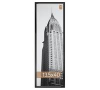 MCS Trendsetter Large cadre pour affiche 34,8 x 101,6 cm, noir brillant, orientation verticale et horizontale - Pour photos, affiches et impressions d'art