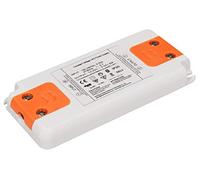 McShine 1452341 Transformateur électronique pour transformateur | Slim | 230 V vers 12 V | stabilisé, basse tension | pour B. G4, MR11 et MR16 et bandes LED (1 à 6 W) 1-6 W