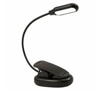 Lampe de lecture - McShine - USB - 5 LED - Col de cygne flexible - 3 couleurs de lumière