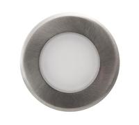 McShine - Plafonnier LED encastrable | LEBL-32 | 2 W, 150 lm, 230 V, blanc neutre, 4000 K, acier inoxydable brossé