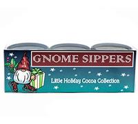 McSteven's Little Holiday Cocoa Collection « Gnome Slippers » - S'Mores Cacao, Chocolat Cacao, Vanille Cacao - Lot de 3 contenants festifs de 85 g - Collection Little Holiday Cocoa « Gnome Slippers »